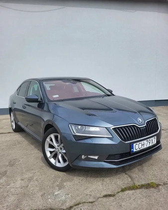 kujawsko-pomorskie Skoda Superb cena 92000 przebieg: 168000, rok produkcji 2018 z Toruń